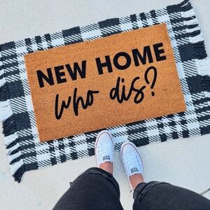 New Home, Who Dis Doormat